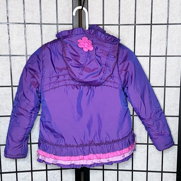 Rapunzel Coat 7/8 Disney Store Girls Jacket Tangled - Picture 7 of 11